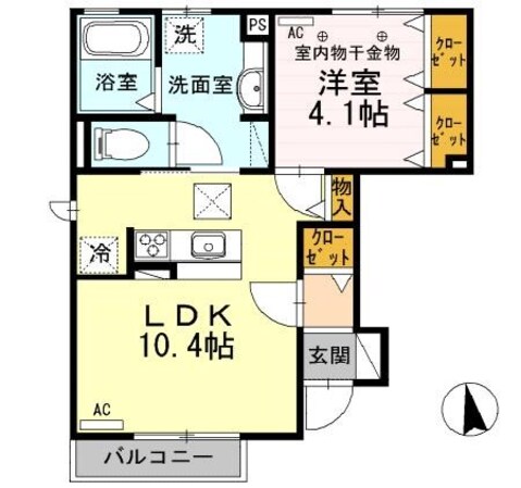 ルミエールの物件間取画像